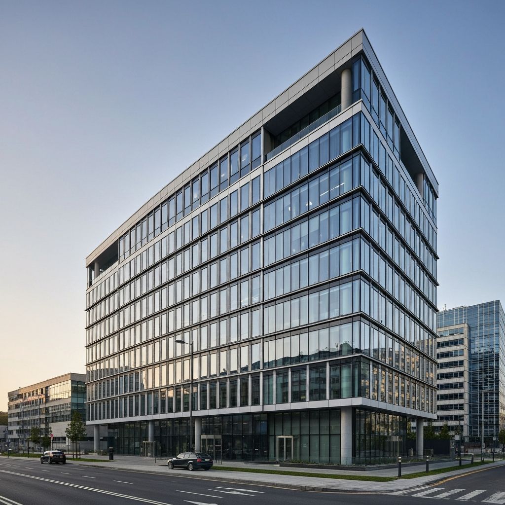 Modern office building